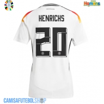 Camisa de time de futebol Alemanha Benjamin Henrichs #20 Replicas 1º Equipamento Europeu 2024 Manga Curta